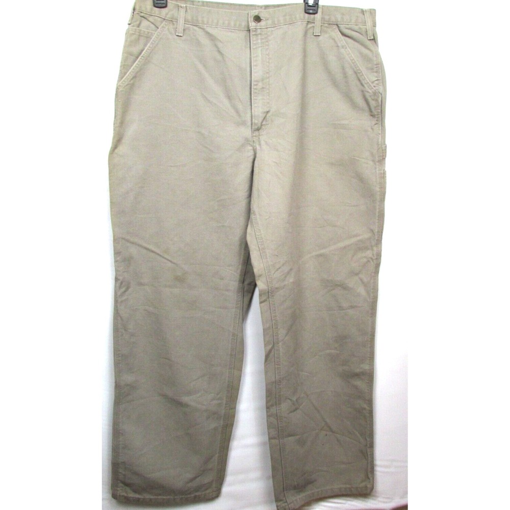Carhartt Mens Pants Khaki Size 40 x 32